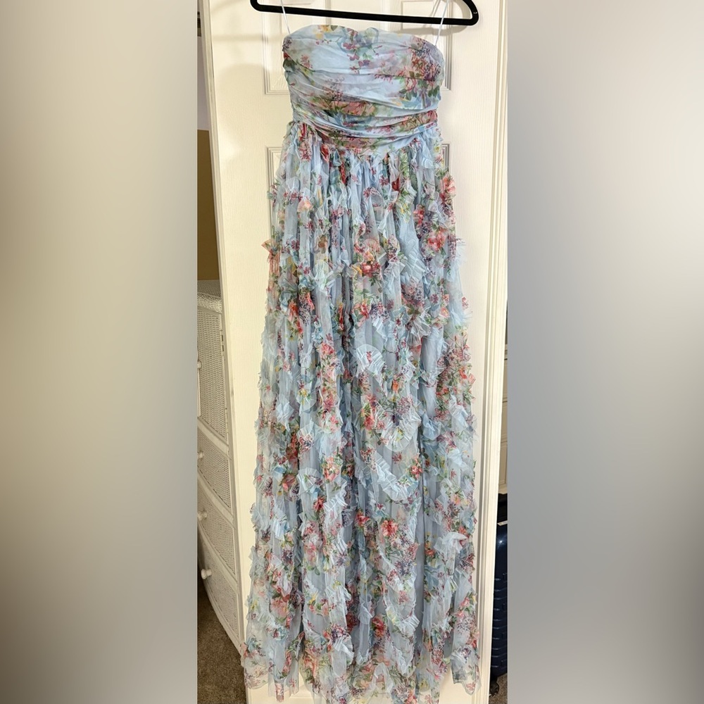 Faeriesty Strapless Floral Mesh Tube Dress S – Gorgeous summer dress!!
